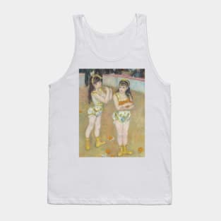 Acrobats at the Cirque Fernando by Auguste Renoir Tank Top